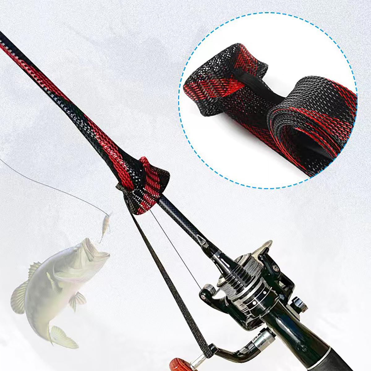 Fishing Rod Spinning - غطاء حماية لصنارة الصيد منسوج على