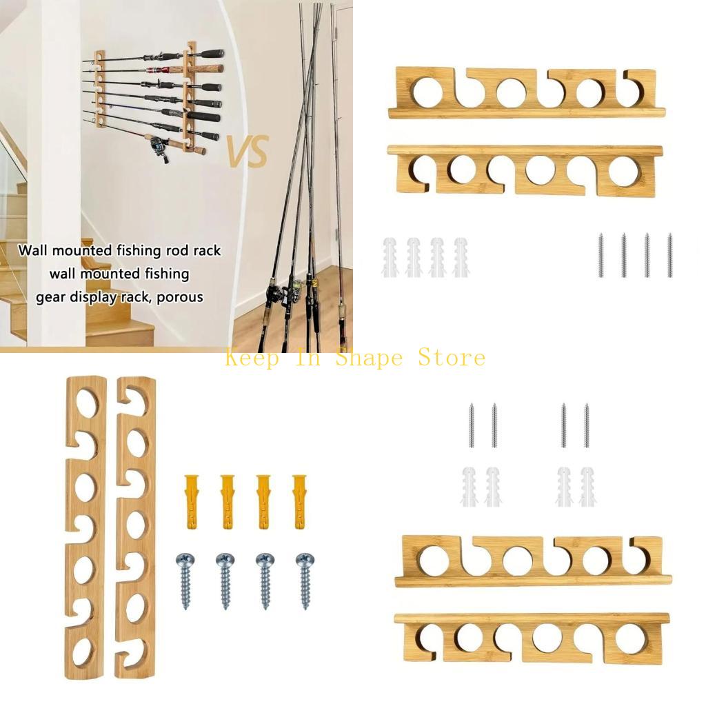 Fishing Rod Rack - U1JC حامل قضيب الصيد المثبت على