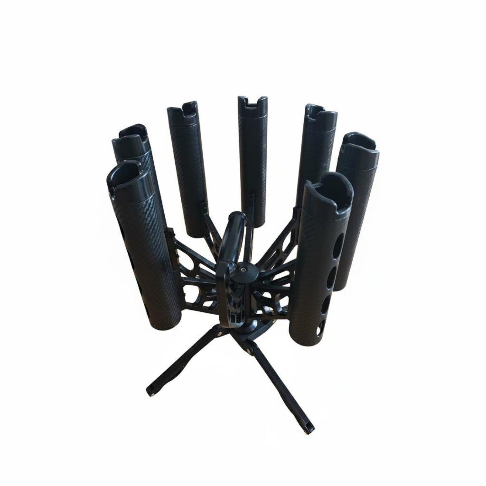Fishing Rod Rack - حامل قصبات صيد دوار 360 درجة