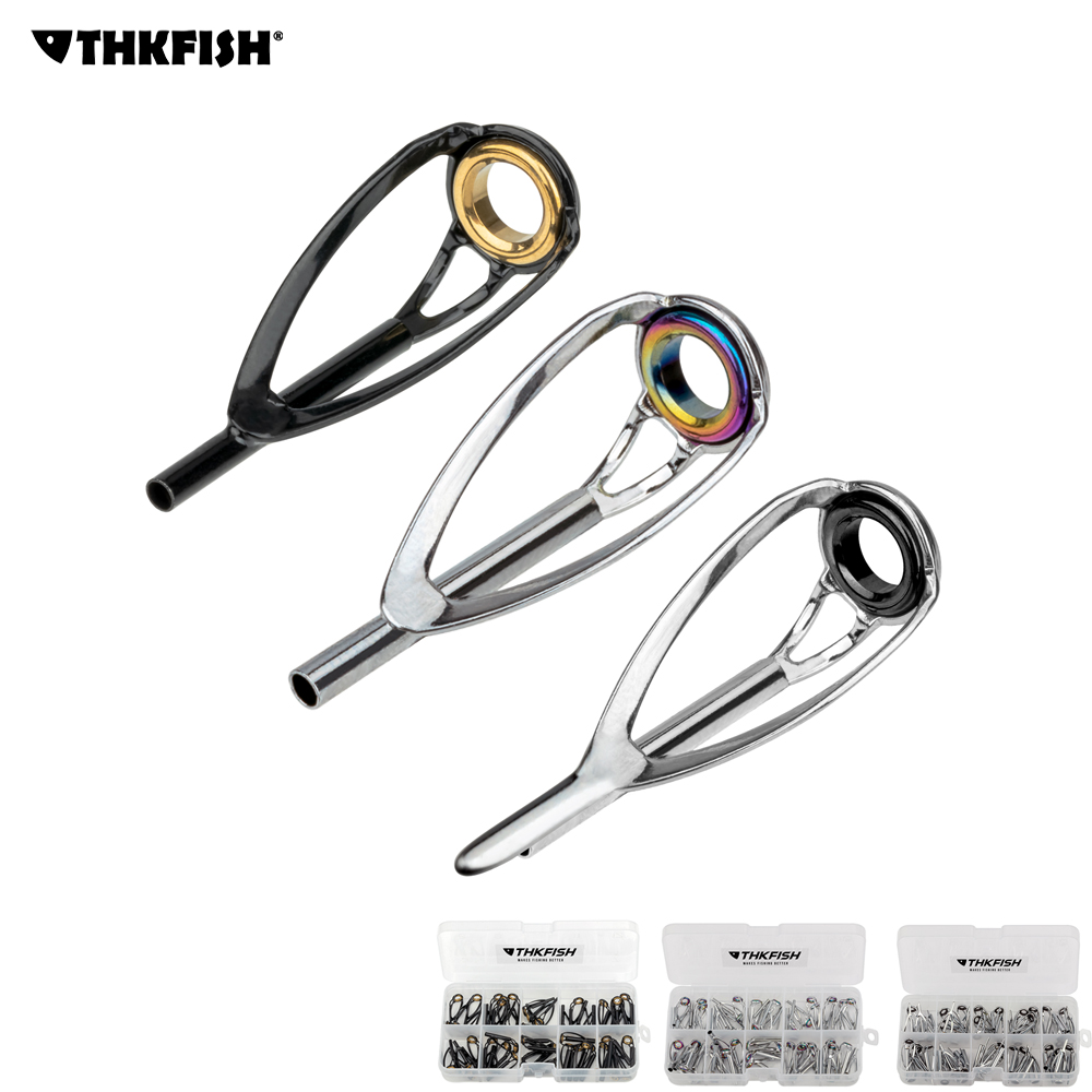 Fishing Rod Tip Replacement - THKFISH 50 قطعة الصيد رود القمم