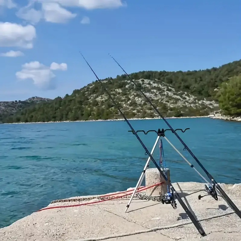 Fishing Rod Telescopic - حامل صنارة صيد بحري من الألومنيوم