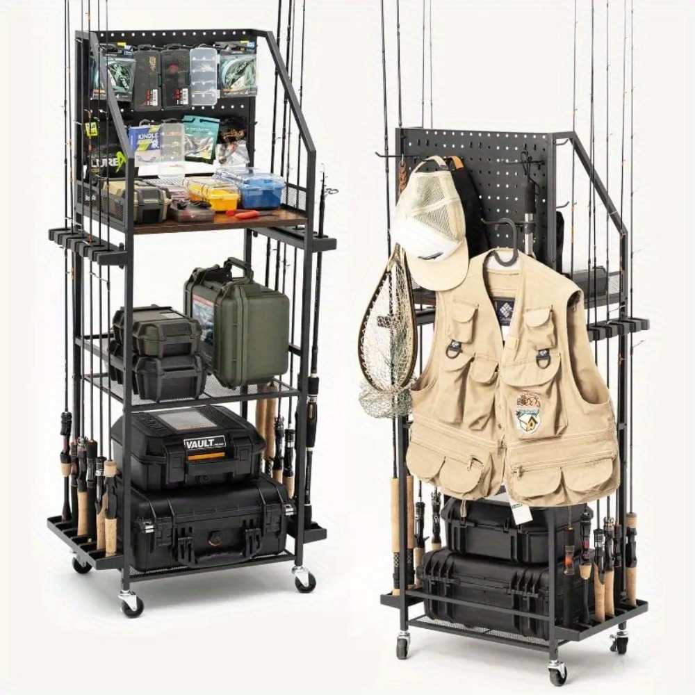 Fishing Rod Case - حاملات قصبات الصيد للجراج، حاملات لـ