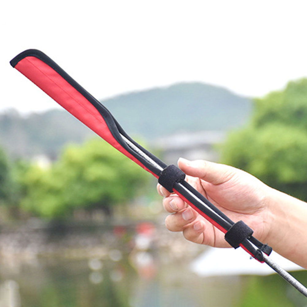 المحمولة طوي الصيد رود تلميح ا - مراجعة Fishing Rod Case وسعره