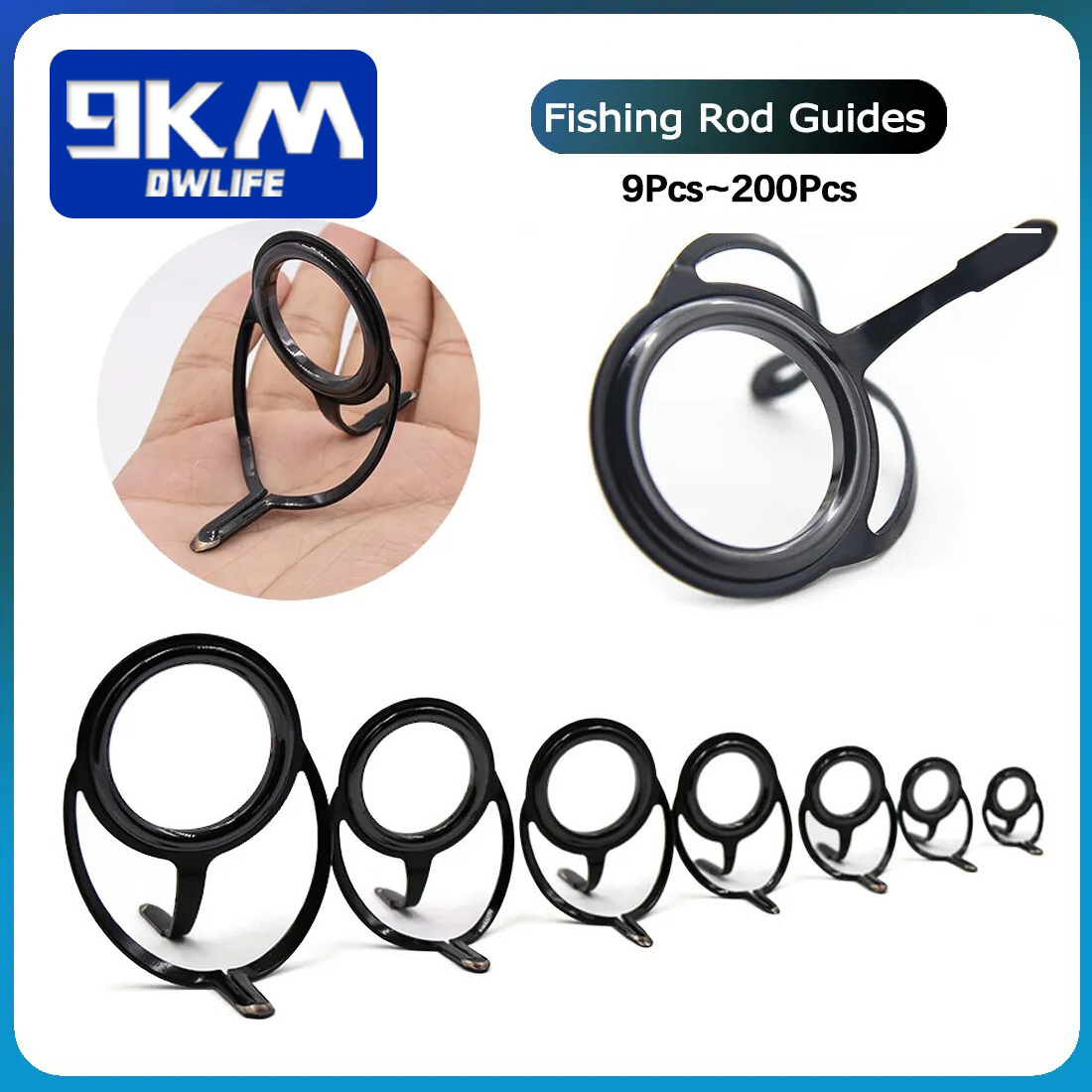 الصيد رود طقم تصليح الغزل قضيب - مراجعة Fishing Rod Spinning وسعره