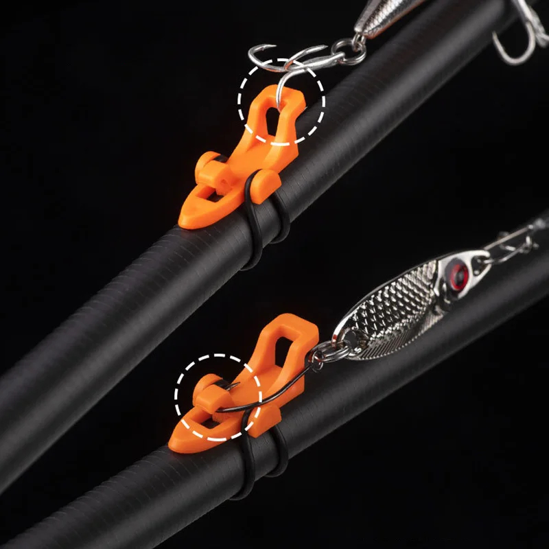 حامل خطاف صيد السمك مع 3 حلقات - مراجعة Fishing Rod Travel وسعره