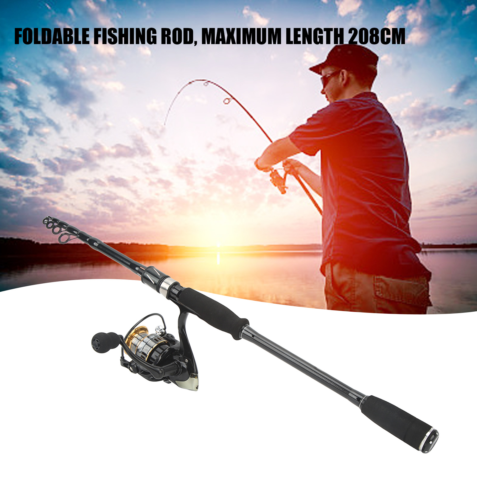 طقم صيد السمك متكامل: صنارة صي - مراجعة Fishing Rod Combo وسعره