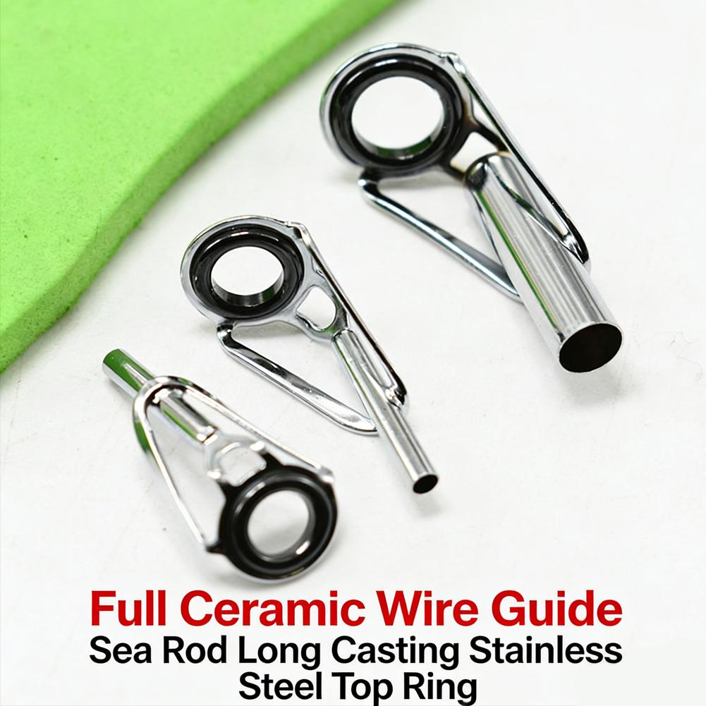 طقم إصلاح رؤوس صنارات الصيد 10 - مراجعة Fishing Rod Tip Replacement وسعره