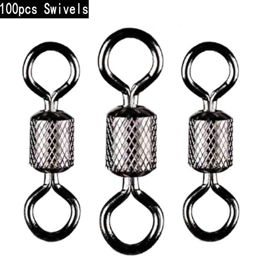 100 قطعة/صندوق دوارات صيد السم - مراجعة Fishing Rod Case وسعره