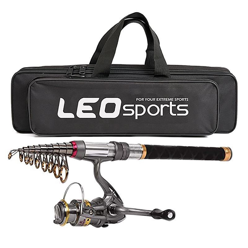 مجموعة صنارة صيد AD45 مع بكرة  - مراجعة Fishing Rod Travel وسعره