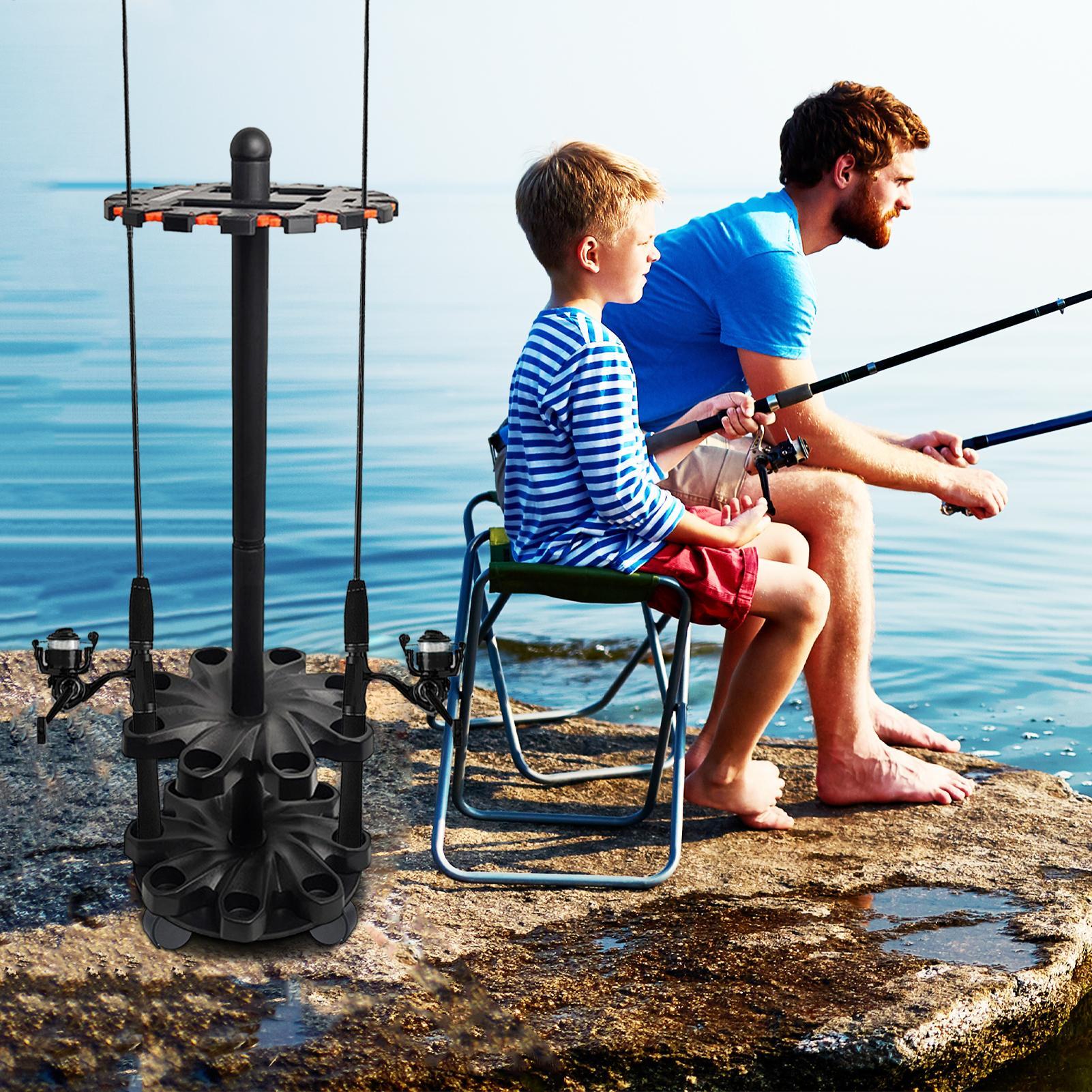 حاملات قصبات الصيد، حامل عمودي - مراجعة Fishing Rod Boat وسعره