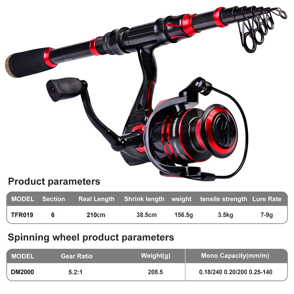 طقم صيد كامل من ألياف الكربون  - مراجعة Fishing Rod Combo وسعره