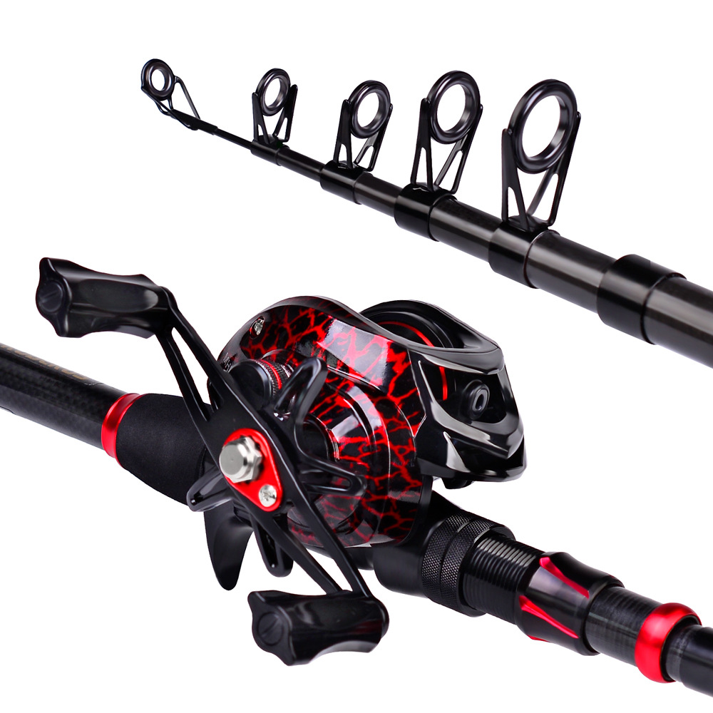 طقم صيد كامل من ألياف الكربون  - مراجعة Fishing Rod Combo وسعره