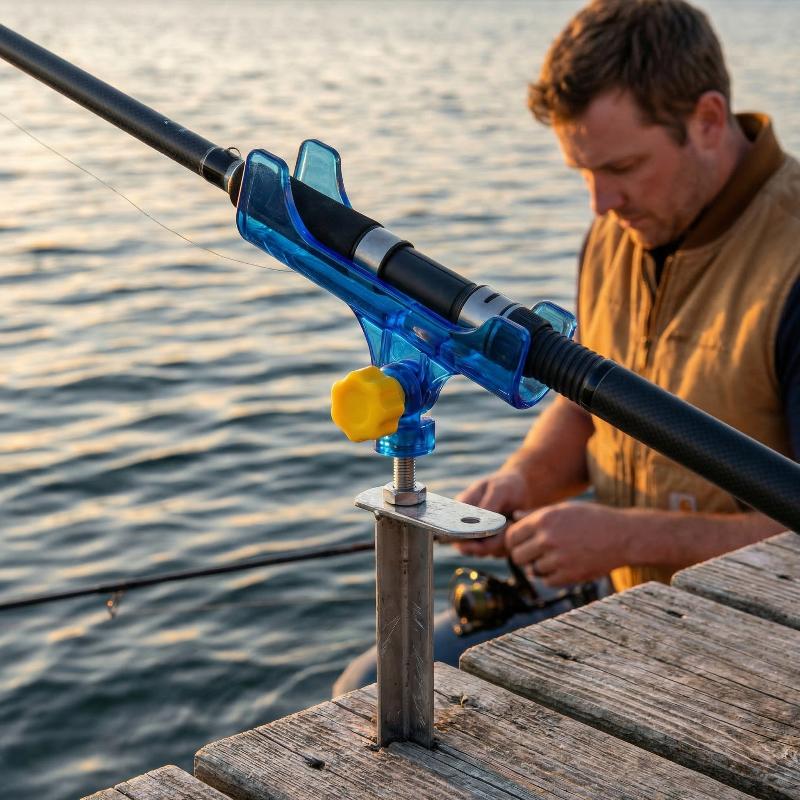 حامل صنارة صيد قابل للتعديل 36 - مراجعة Fishing Rod Boat وسعره
