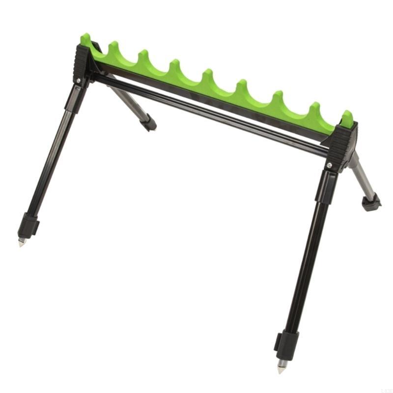 3/5/6 حفرة الصيد رود حامل قوس  - مراجعة Fishing Rod Rack وسعره