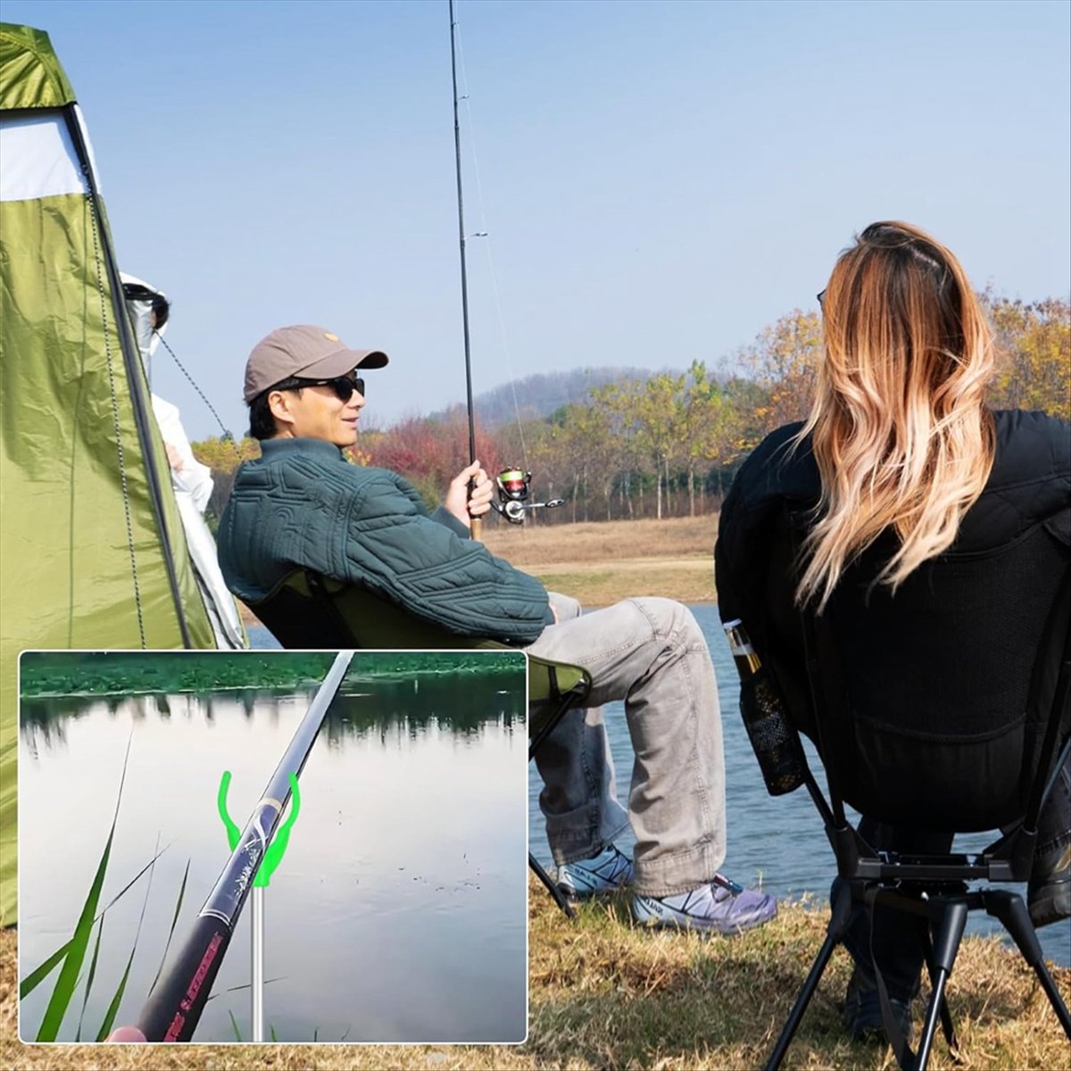[تخفيضات كبيرة] حامل صنارة صيد - مراجعة Fishing Rod Telescopic وسعره