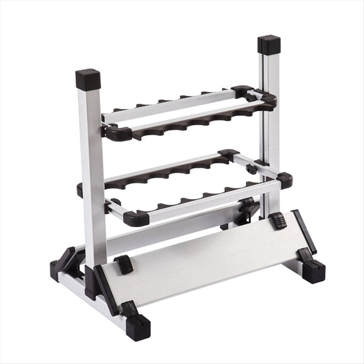 حامل قصبة صيد من الألومنيوم AB - مراجعة Fishing Rod Rack وسعره