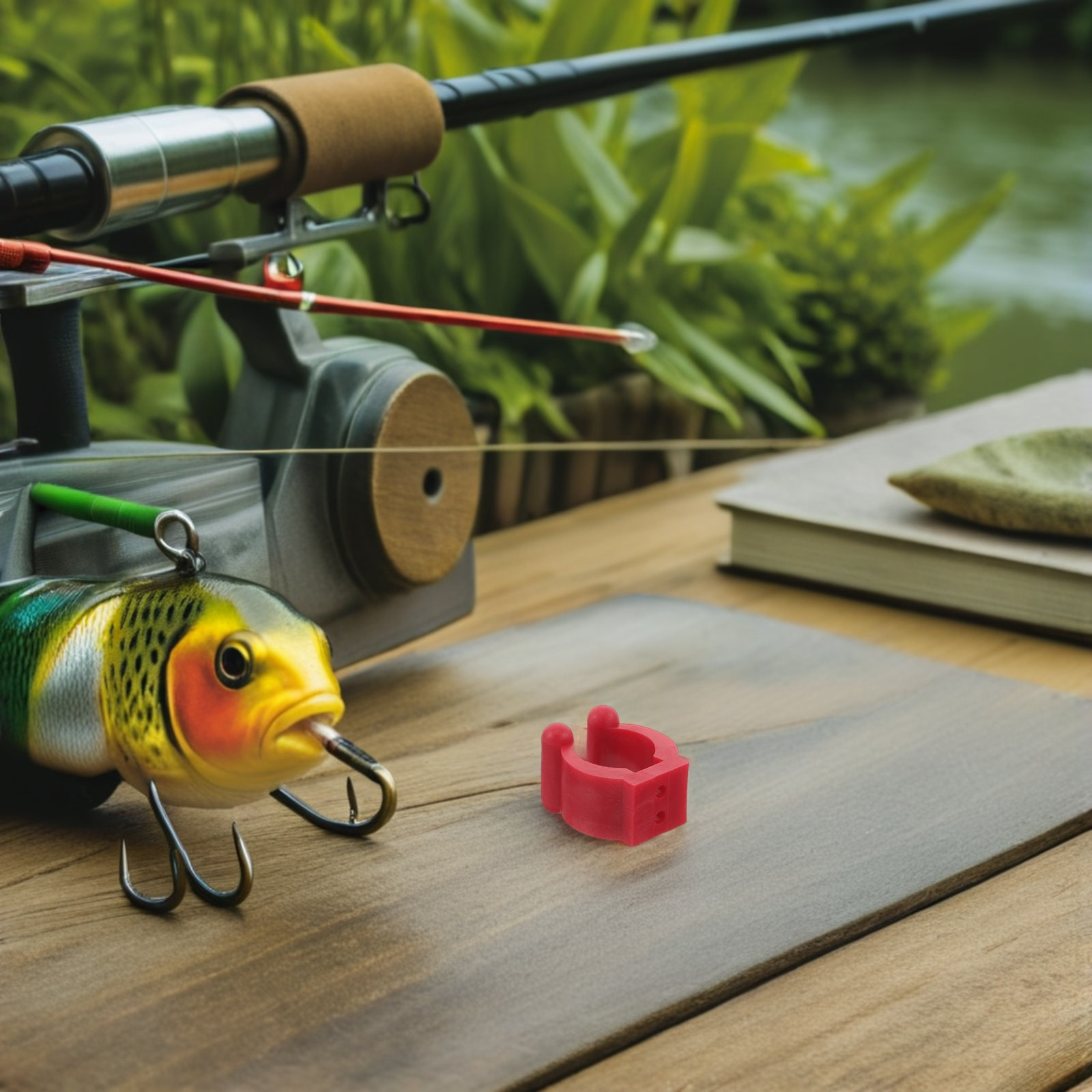 20 قطعة من مشابك تثبيت قصبات ا - مراجعة Fishing Rod Rack وسعره