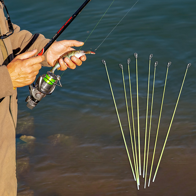 5 قطعة 42 سنتيمتر قارب/طوف قضي - مراجعة Fishing Rod Tip Replacement وسعره