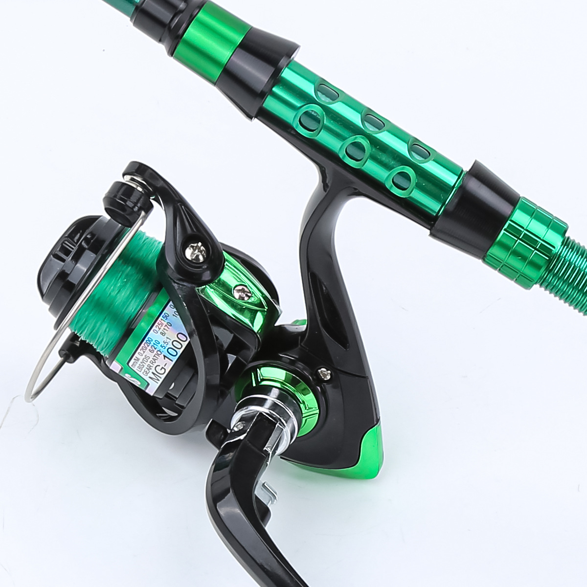 طقم صيد كامل من ألياف الكربون  - مراجعة Fishing Rod Combo وسعره
