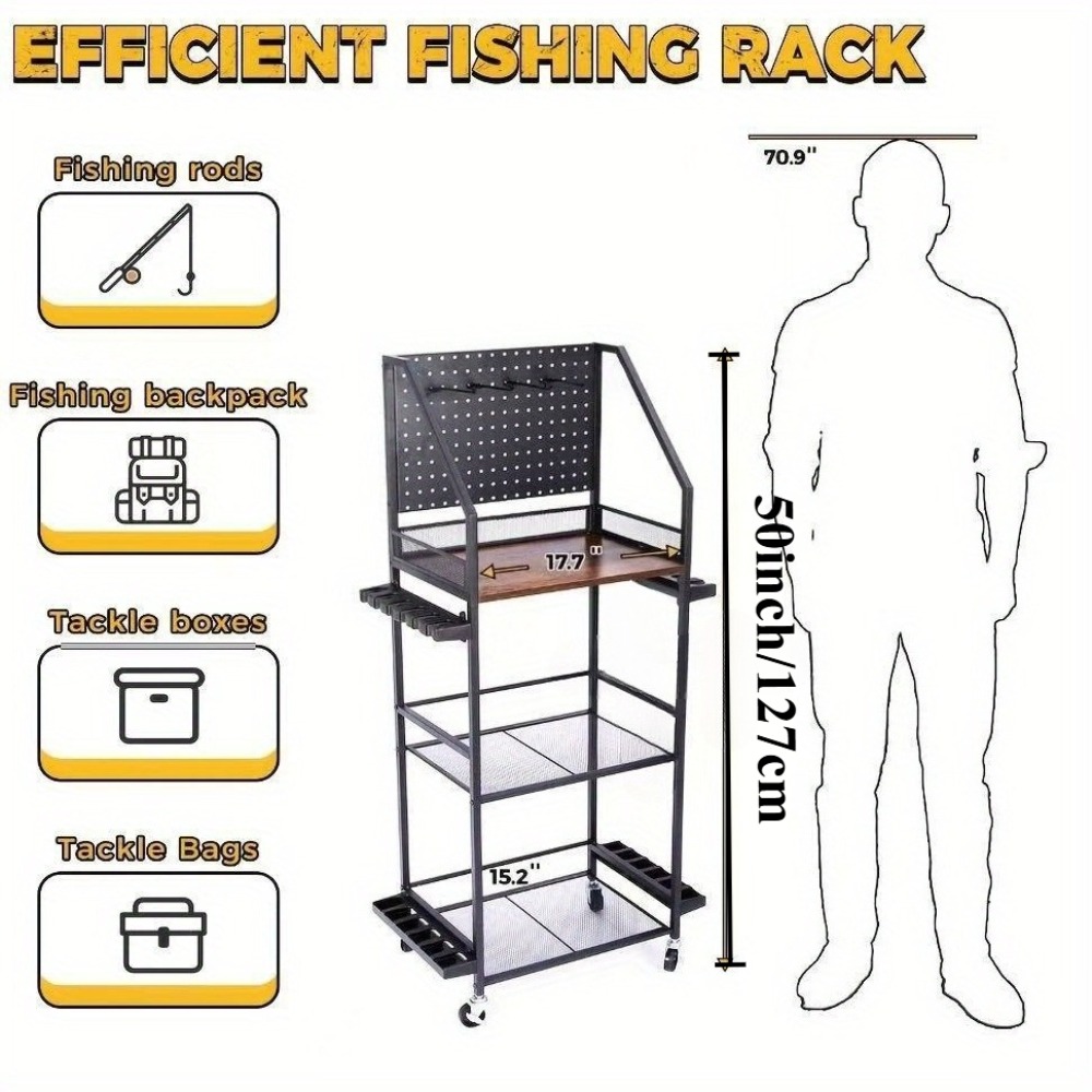 حاملات قصبات الصيد للجراج، حام - مراجعة Fishing Rod Case وسعره