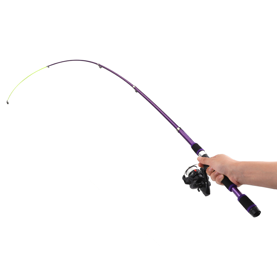 FTK 1.8M المحمولة الغزل الصيد  - مراجعة Fishing Rod Carbon Fiber وسعره
