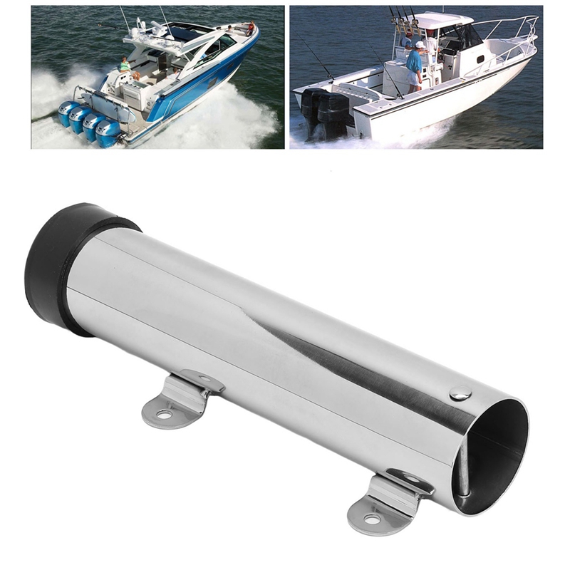 حامل قصبة صيد من الفولاذ المقا - مراجعة Fishing Rod Boat وسعره